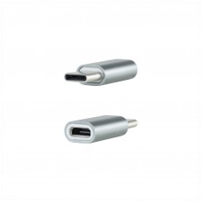 ADAPTADOR USB-C A MICROUSB, USB-C/M-MICRO B/H GRIS NANOCABLE (Espera 4 dias)