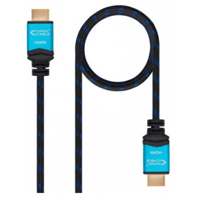CABLE HDMI V2.0 4K 60HZ 18GBPS AM-AM NEGRO 2.0 M