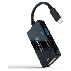 CONVERSOR USB-C/M A HDMI/H, DVI/H, VGA/H NANOCABLE (Espera 4 dias)