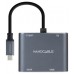 CONVERSOR USB-C A HDMI/H-VGA/H-USB-A/H-USB-C/H