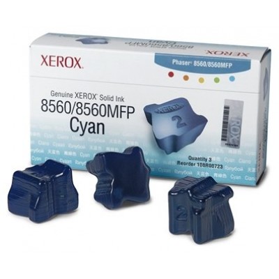 XEROX Toner TEKTRONIX Phaser 85603 barras Cartucho tinta solida Cian