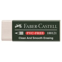 Faber-Castell 188121 goma Plástico Blanco 1 pieza(s) (Espera 4 dias)