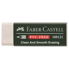 Faber-Castell 188121 goma Plástico Blanco 1 pieza(s) (Espera 4 dias)