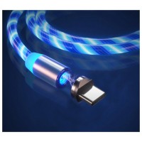 Cable Magnético USB 2.0 Tipo C LED Azul Biwond (Espera 2 dias)