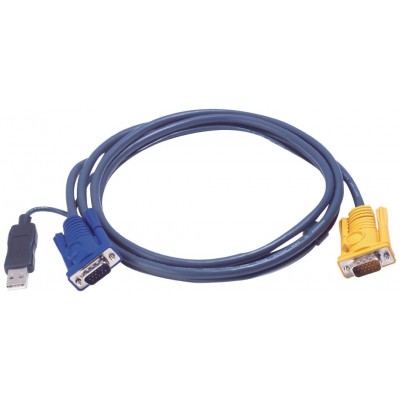 Aten 2L5203UP cable para video, teclado y ratón (kvm) Negro 3 m (Espera 4 dias)