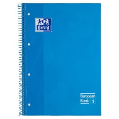 Oxford Europeanbook 1 cuaderno y block A4+ 80 hojas Azul (MIN5) (Espera 4 dias)