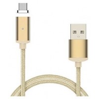 Cable USB a Micro USB 5 Pines (Carga y Transferencia) Metal Oro 1m Biwond (Espera 2 dias)