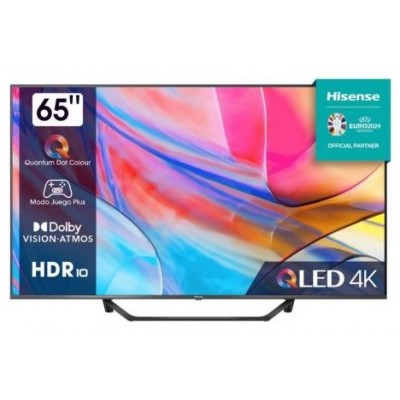TV HISENSE 65" 65A7KQ UHD QLED SMART TV HDR10+