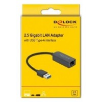 Delock Adaptador USB 3.1 A macho RJ45 2,5 Gigabit