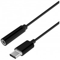 Aisens Conversor USB C/M-JACK 3.5/H negro 15cm