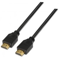 AISENS - CABLE HDMI ALTA VELOCIDAD / HEC, A/M-A/M, NEGRO, 1.0M