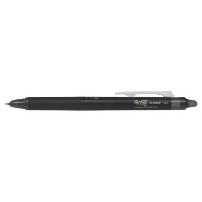 Pilot FriXion Point Clicker Bolígrafo de gel de punta retráctil Fino Negro 1 pieza(s) (MIN12) (Espera 4 dias)