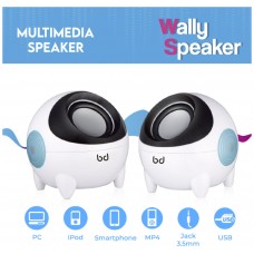 Altavoces Multimedia 3WX2 Wally Speaker Biwond (Espera 2 dias)