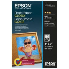 Epson Papel Photo Paper Glossy 10x15cm 50 hojas 200 grs