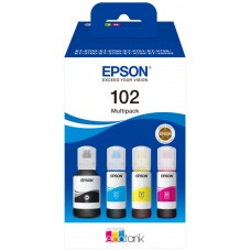 Epson Botellas Multipack Ecotank 102 4 Colores