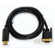 OEM - Cable Displayport/M a VGA/M - 3 metros - 1080p -