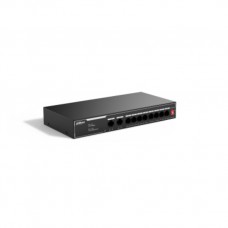 SWITCH IT DAHUA DH-SF1010LP 10-PORT UNMANAGED DESKTOP SWITCH WITH 8-PORT POE