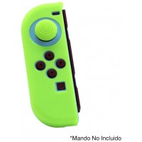 Pack Funda Silicona y Grip FR-TEC Joy-Con Izquierdo Nintendo Switch Verde (Espera 2 dias)