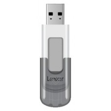 Lexar JumpDrive V100 unidad flash USB 64 GB USB tipo A 3.2 Gen 1 (3.1 Gen 1) Gris, Blanco (Espera 4 dias)