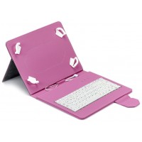 FUNDA TABLET Urban Keyboard USB  9.7"-10.2" Pink (Espera 4 dias)