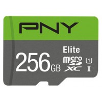 MEMORIA SD MICRO 256GB  PNY Elite microSDXC UHS-I