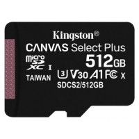 Kingston Technology Canvas Select Plus memoria flash 512 GB SDXC Clase 10 UHS-I (Espera 4 dias)