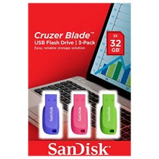 Sandisk SDCZ50C-032G-B46T Lápiz USB 32GB Pack 3