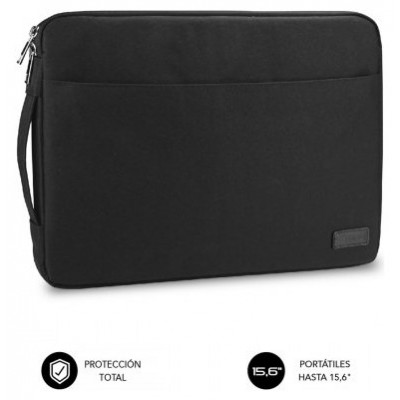 SUBBLIM Funda Ordenador Urban Laptop Sleeve 15,6" Black (Espera 4 dias)