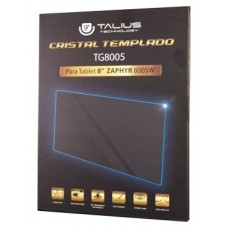 Talius protector cristal templado 8 TAB-8005W
