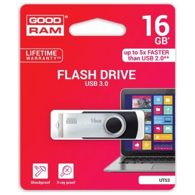 Goodram UTS3 Lápiz USB 16GB USB 3.0 Negro