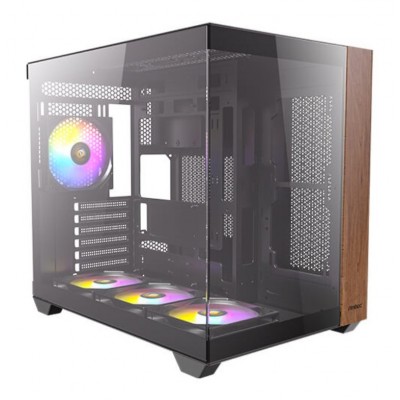 CAJA ANTEC CX800 ARGB ATX BLANCO 2XVENT REV 120 MM 1X120MM 2XUSB SN FUENTE