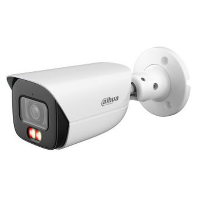 (DH-IPC-HFW3449EP-AS-IL-0280B) DAHUA CAMARA IP  BULLET SERIE 3, 4MP, IR 50M, IP67, SOPORTA MICROSD HASTA 512GB, 12 VDC / POE, FIJA 2.8MM (Espera 4 dias)
