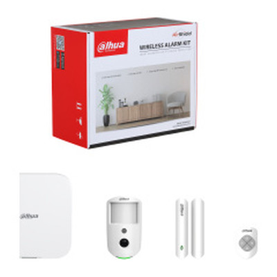 (DHI-ART-ARC3800H-03-CAM-FW2(868)-V3) DAHUA ALARMAS KIT DE ALARMA 4G, INCLUYE PANEL DE CONTROL DE 150 DISPOSITIVOS VIA RADIO, PIRCAM, PULSADOR, DETECTOR PIR,CONTACTO MAGNETICO (Espera 4 dias)