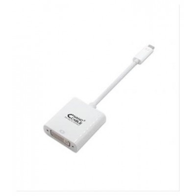 USB-C - DVI-D, 15 cm, 1080p, Blanco
