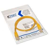 RJ-45 Cat5e, UTP, AWG 24, Amarillo, 0.5m