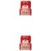 CABLE RED LATIGUILLO RJ45 LSZH CAT.6A UTP AWG24 ROJO