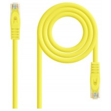 Nanocable Cable de red latiguillo RJ45 LSZH Cat.6A UTP AWG24, Amarillo, 2.0m (Espera 4 dias)