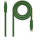 Nanocable Cable de red latiguillo RJ45 LSZH Cat.6A UTP AWG24, Verde, 3.0m (Espera 4 dias)