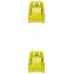 Cat6A, RJ-45, SFTP, LSZH, AWG 26, 1 m, Amarillo