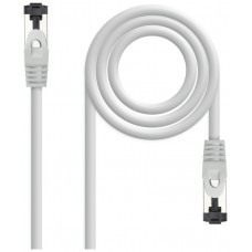 CABLE DE RED LATIGUILLO SSTP CAT8.1 AWG26 15 M GRIS NANOCABLE (Espera 4 dias)