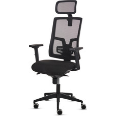 SILLA ELEGANZA PLUS NEGRO/NEGRO FELLOWES 100146199 (Espera 4 dias)