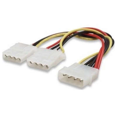 DUPLICADOR CABLE IDE ALIMENTACION ATX EQUIP CONECTOR