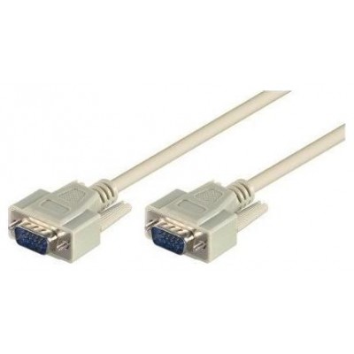CABLE SVGA EQUIP 3COAX MACHO - MACHO 15M CON FERRITAS