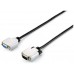 CABLE ALARGO SVGA EQUIP 3COAX MACHO - HEMBRA 5M HQ