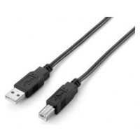 CABLE USB-A 2.0 a USB-B 2M COLOR NEGRO