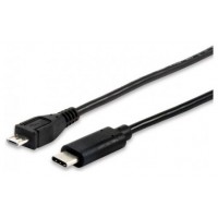 CABLE USB-C a USB MICRO B MACHO 1 METRO EQUIP 12888407