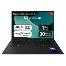PORTATIL LG GRAM U7-255H 16GB 1TB 14" WUXGA FreeDOS