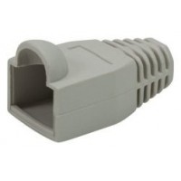KIT 100 UNIDADES CAPUCHON RJ45 COLOR GRIS