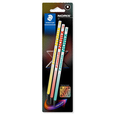 BLISTER CON 3 L&Aacute;PICES DE GRAFITO NORIX HB STAEDTLER 181-HBBK3 (Espera 4 dias)