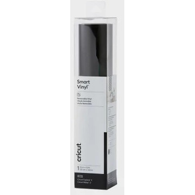CRICUT SMART VINYL PERMANENT 33X91CM 1 SHEET (SHIMMER BLACK) (Espera 4 dias) CRICUT SMART VINYL PERMANENT 33X91CM 1 SHEET (SHIMMER BLACK) (Espera 4 dias)